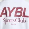 Pull oversize à fermeture éclair 1/4 « Sports Club »