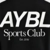 Pull oversize à fermeture éclair 1/4 « Sports Club »