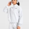 Pull oversize à fermeture éclair 1/4 « Sports Club »