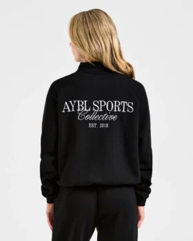Pull oversize à fermeture éclair 1/4 Sports Collective