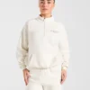 Pull oversize à fermeture éclair 1/4 Sports Collective