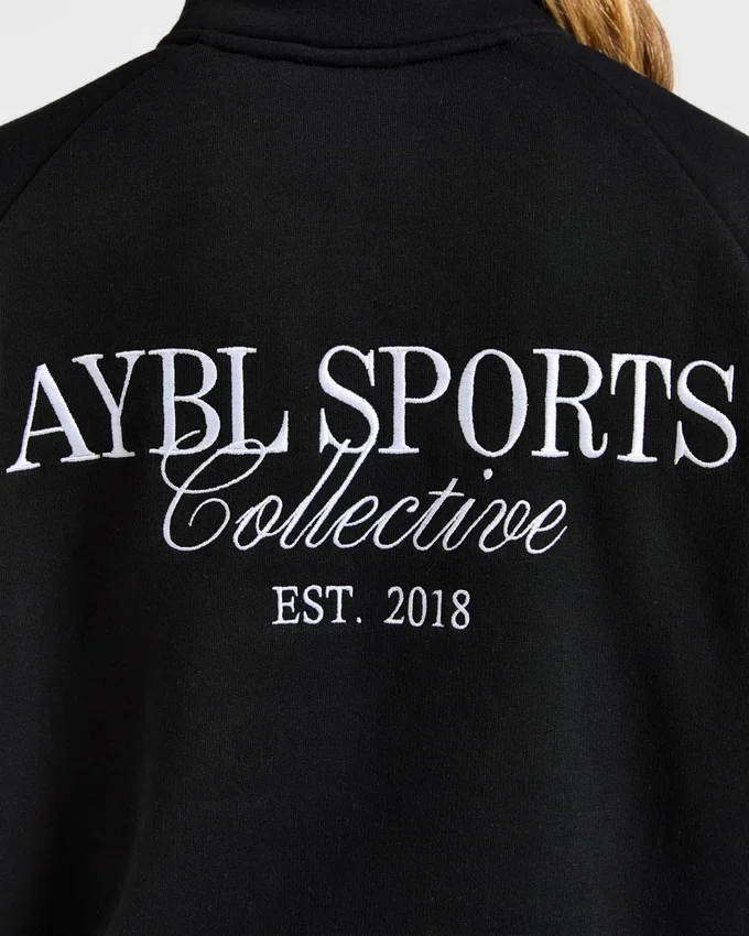 Pull oversize à fermeture éclair 1/4 Sports Collective