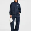 Pull oversize à fermeture éclair 1/4 Sports Collective