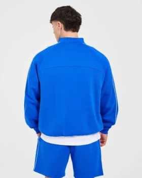 Pull oversize Restore à fermeture éclair 1/4