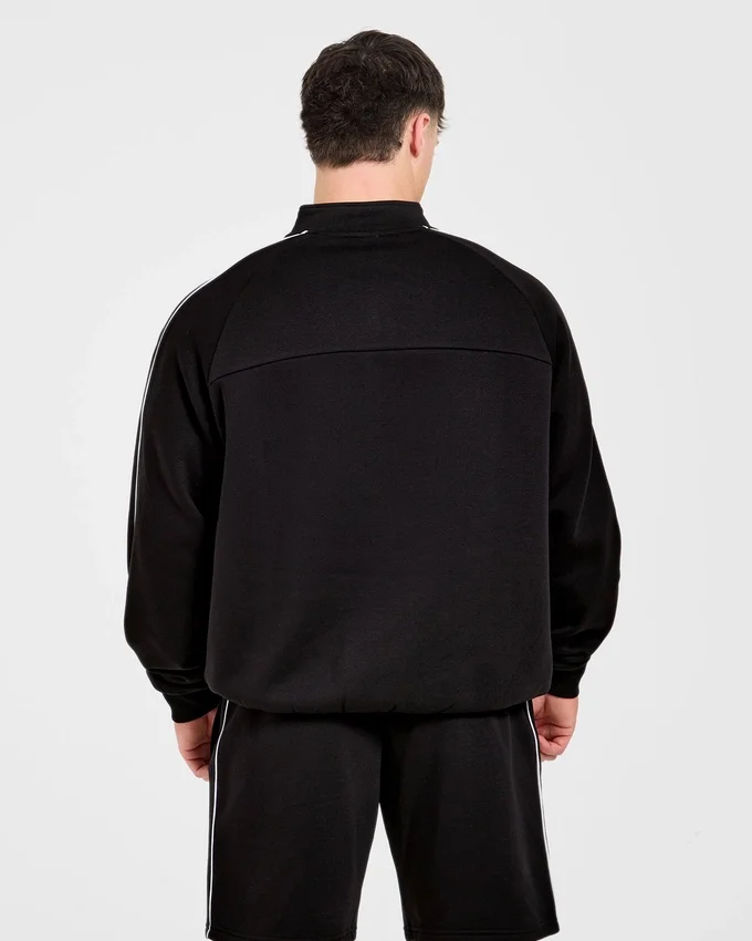 Pull oversize Restore à fermeture éclair 1/4