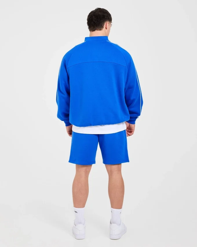 Pull oversize Restore à fermeture éclair 1/4