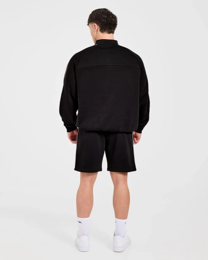 Pull oversize Restore à fermeture éclair 1/4