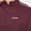Pull oversize Restore à fermeture éclair 1/4