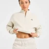 Pull oversize Retro Athletics à fermeture éclair 1/4