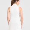 Robe à col emblématique