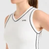 Robe emblématique à col en V