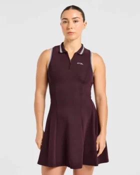 Robe plissée classique