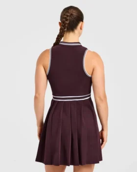 Robe plissée classique