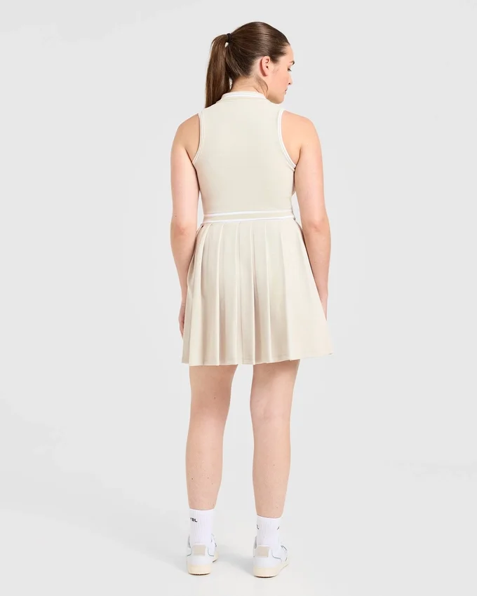 Robe plissée classique