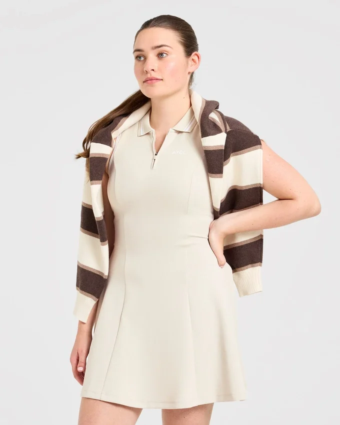 Robe plissée classique