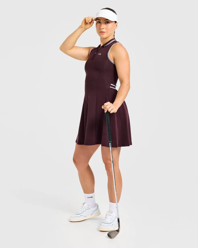 Robe plissée classique