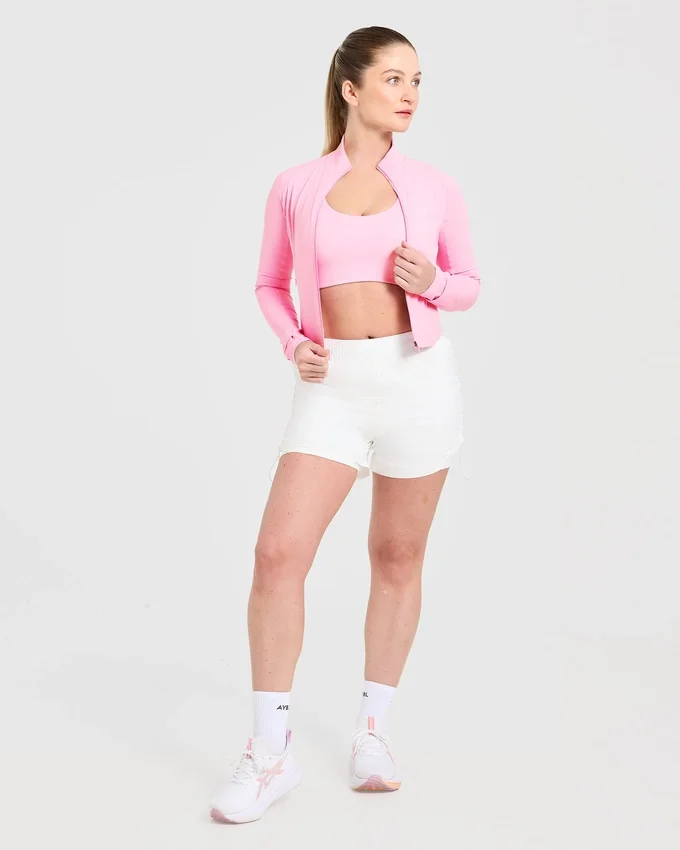 Short Ruched Shorts