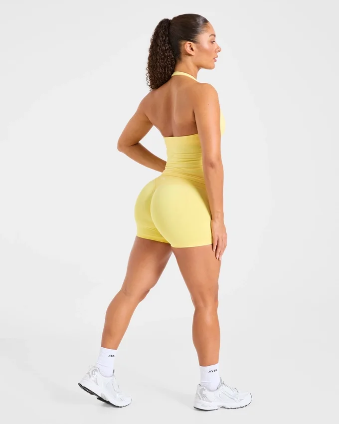 Haut sans coutures à col licou Enhance