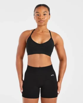 Soutien-gorge de sport à bretelles et col en V « Essential »