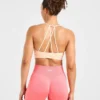 Soutien-gorge de sport à bretelles et col en V « Essential »