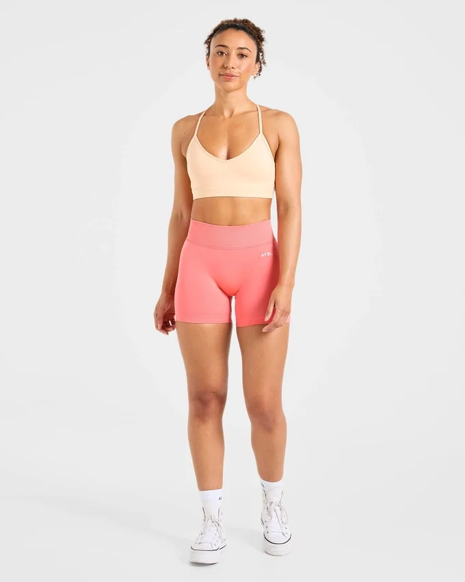 Soutien-gorge de sport à bretelles et col en V « Essential »