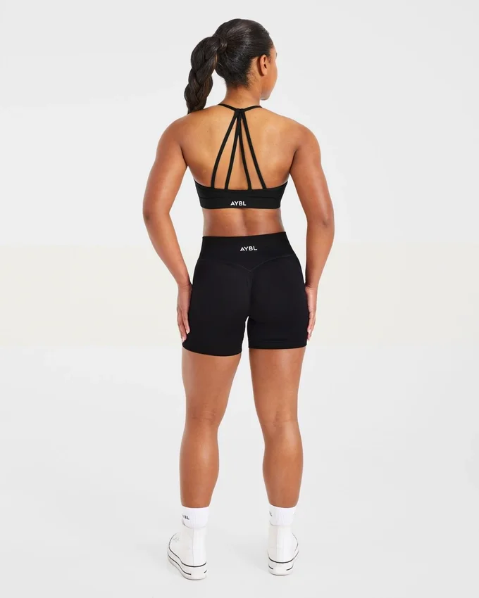Soutien-gorge de sport à bretelles et col en V « Essential »