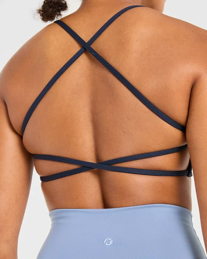 Soutien-gorge de sport Essential à dos croisé