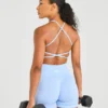 Soutien-gorge de sport Essential à dos croisé