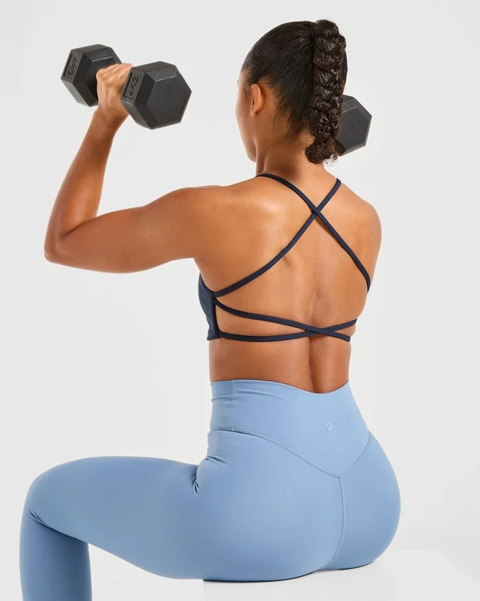 Soutien-gorge de sport Essential à dos croisé