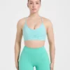 Soutien-gorge de sport froncé Essential