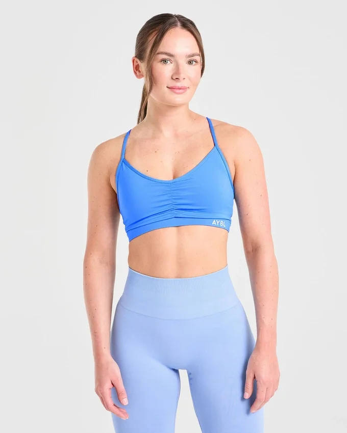 Soutien-gorge de sport froncé Essential