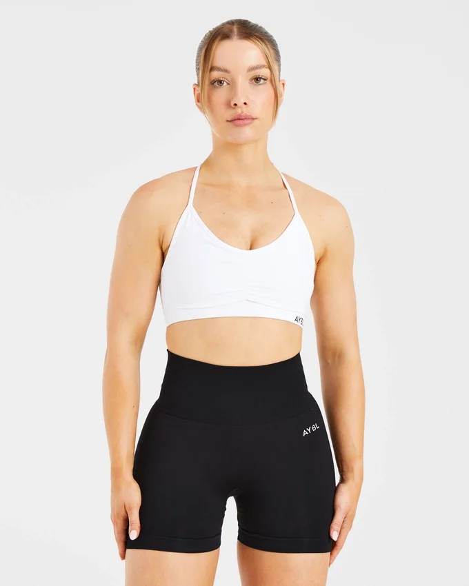 Soutien-gorge de sport froncé Essential