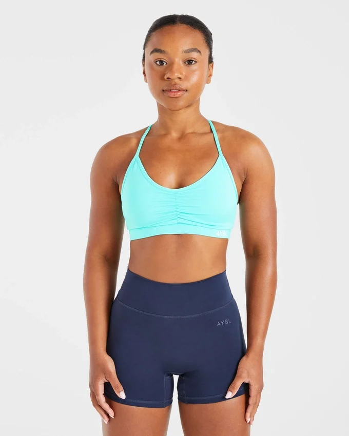 Soutien-gorge de sport froncé Essential