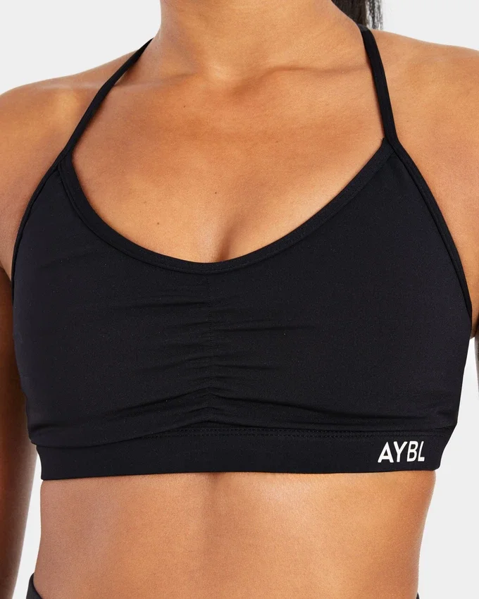 Soutien-gorge de sport froncé Essential