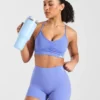 Soutien-gorge de sport froncé Essential