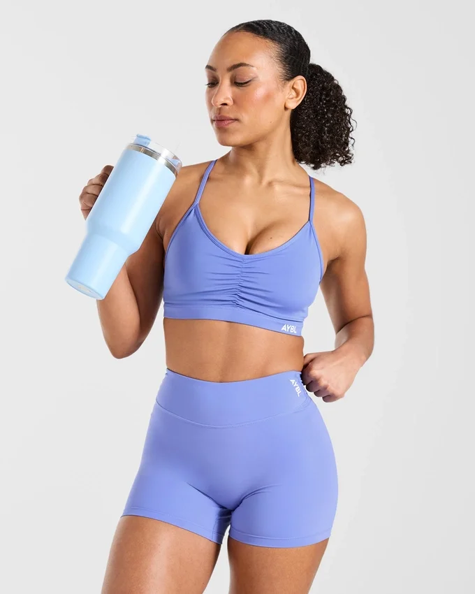 Soutien-gorge de sport froncé Essential