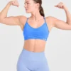 Soutien-gorge de sport froncé Essential