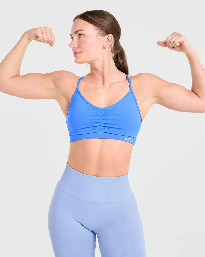 Soutien-gorge de sport froncé Essential