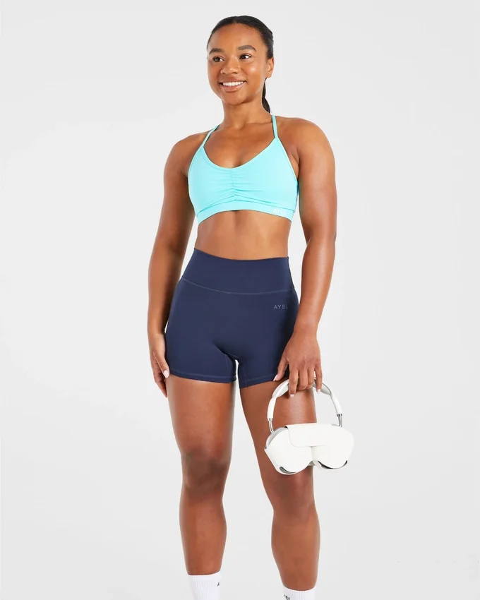 Soutien-gorge de sport froncé Essential