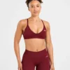 Soutien-gorge de sport sans coutures à bretelles Adapt