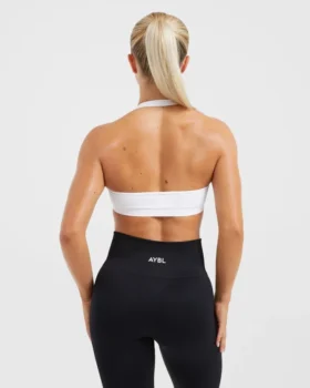 Soutien-gorge de sport sans coutures à col licou Essential