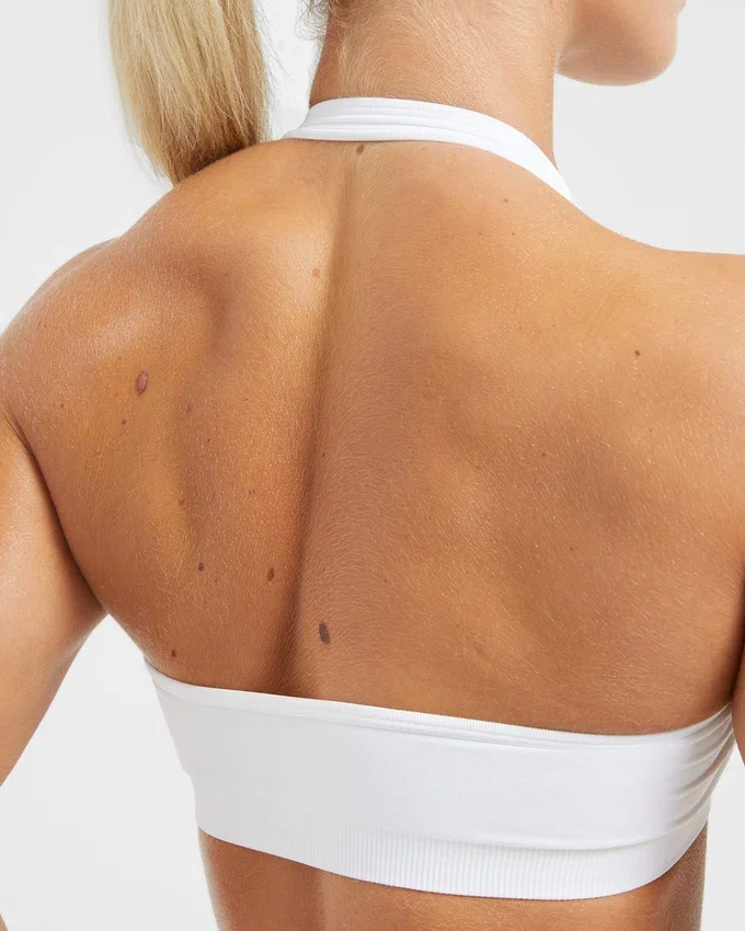 Soutien-gorge de sport sans coutures à col licou Essential