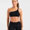 Soutien-gorge de sport sans coutures à une épaule Enhance