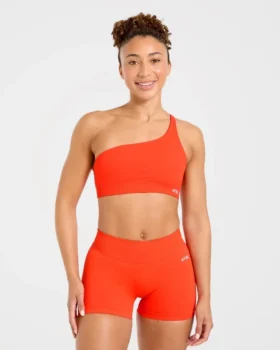 Soutien-gorge de sport sans coutures à une épaule Enhance