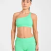 Soutien-gorge de sport sans coutures à une épaule Enhance