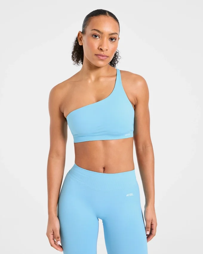 Soutien-gorge de sport sans coutures à une épaule Enhance