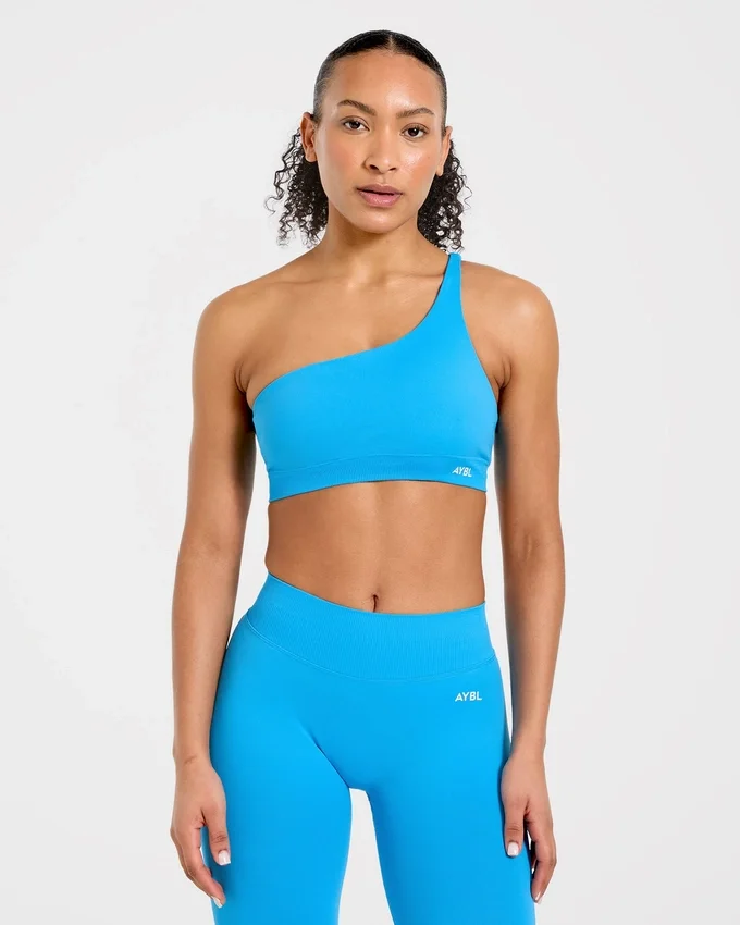 Soutien-gorge de sport sans coutures à une épaule Enhance
