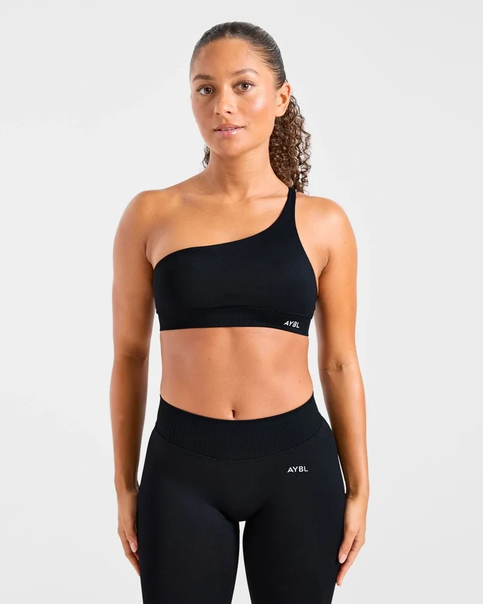 Soutien-gorge de sport sans coutures à une épaule Enhance
