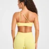 Soutien-gorge de sport sans coutures à une épaule Enhance