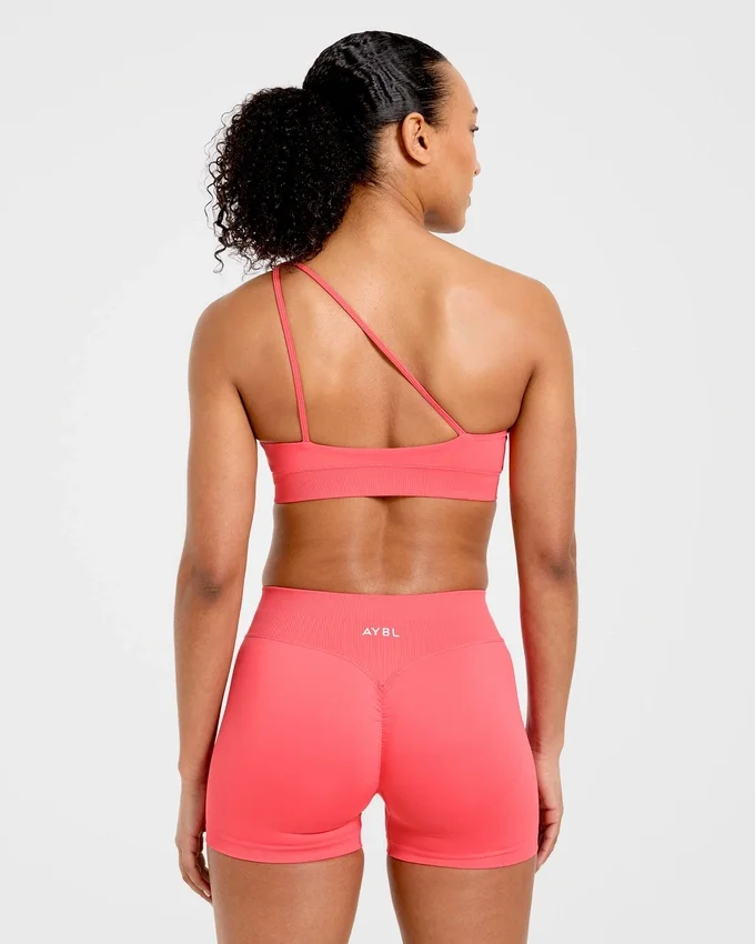 Soutien-gorge de sport sans coutures à une épaule Enhance